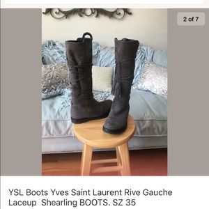 Yves Saint Laurent winter boots